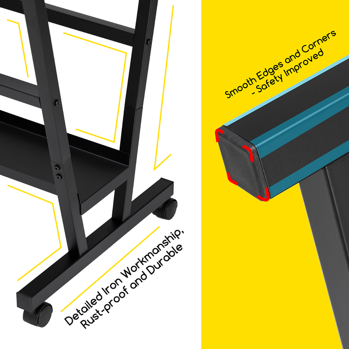 MEEDEN Metal Print Rack - Black — MEEDEN ART