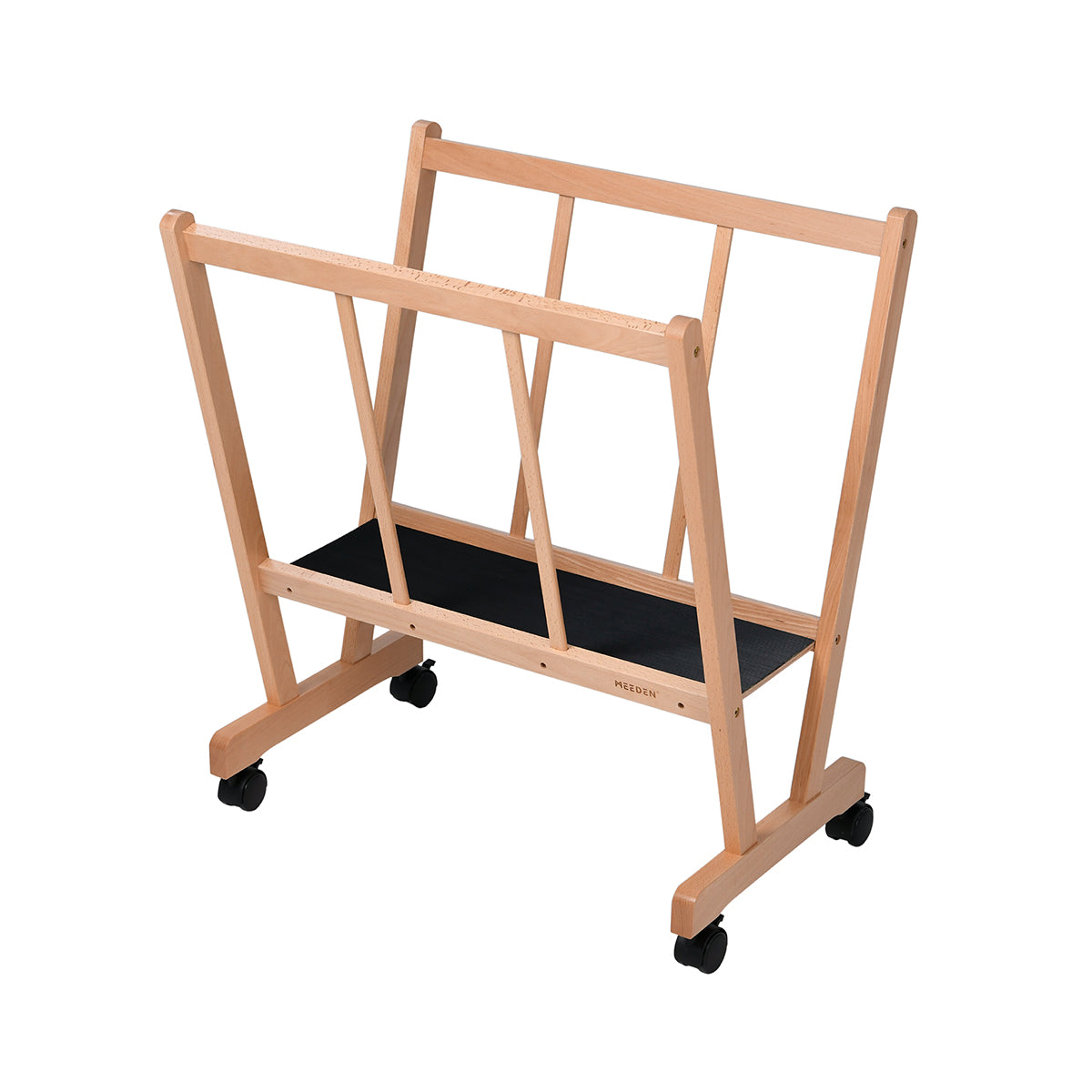 MEEDEN Wood Large Print Rack with Castors - MEEDEN ART