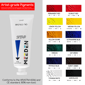 MEEDEN Artist Oil Painting Set with Sketch Easel Box