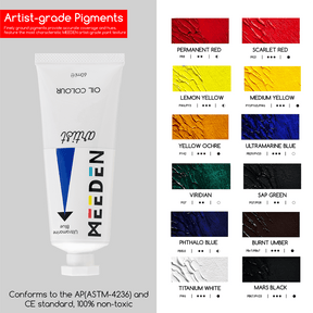 MEEDEN Artist Oil Painting Set with Sketch Easel Box