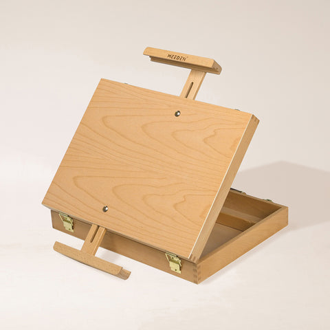 Amazon.com: MANSAIN Tabletop Easel for Painting,Adjustable Desktop Art Easel,Beech  Wood Painting Easel,Suitable for Oil Painting, Sketching, and Watercolor  Painting : Office Products