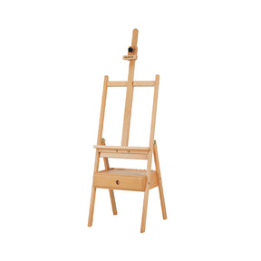 MEEDEN Studio H-Frame Floor Easel with Storage Drawer-HJ-1A