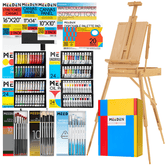 MEEDEN Deluxe All-in-one Art Painting Set, 141 Pieces