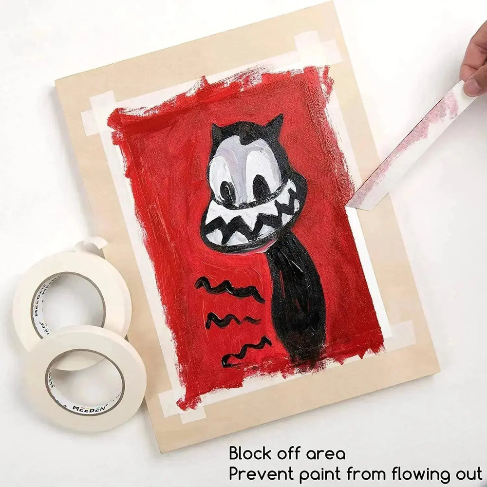 MEEDEN 10 Pack Artist Tape, Total 1804.5FT (550m)