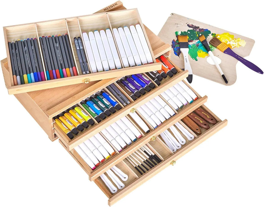 MEEDEN 4-Drawer Art Supply Storage Box MEEDEN ART