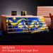 MEEDEN 4-Drawer Art Supply Storage Box,Walnut Color MEEDEN ART