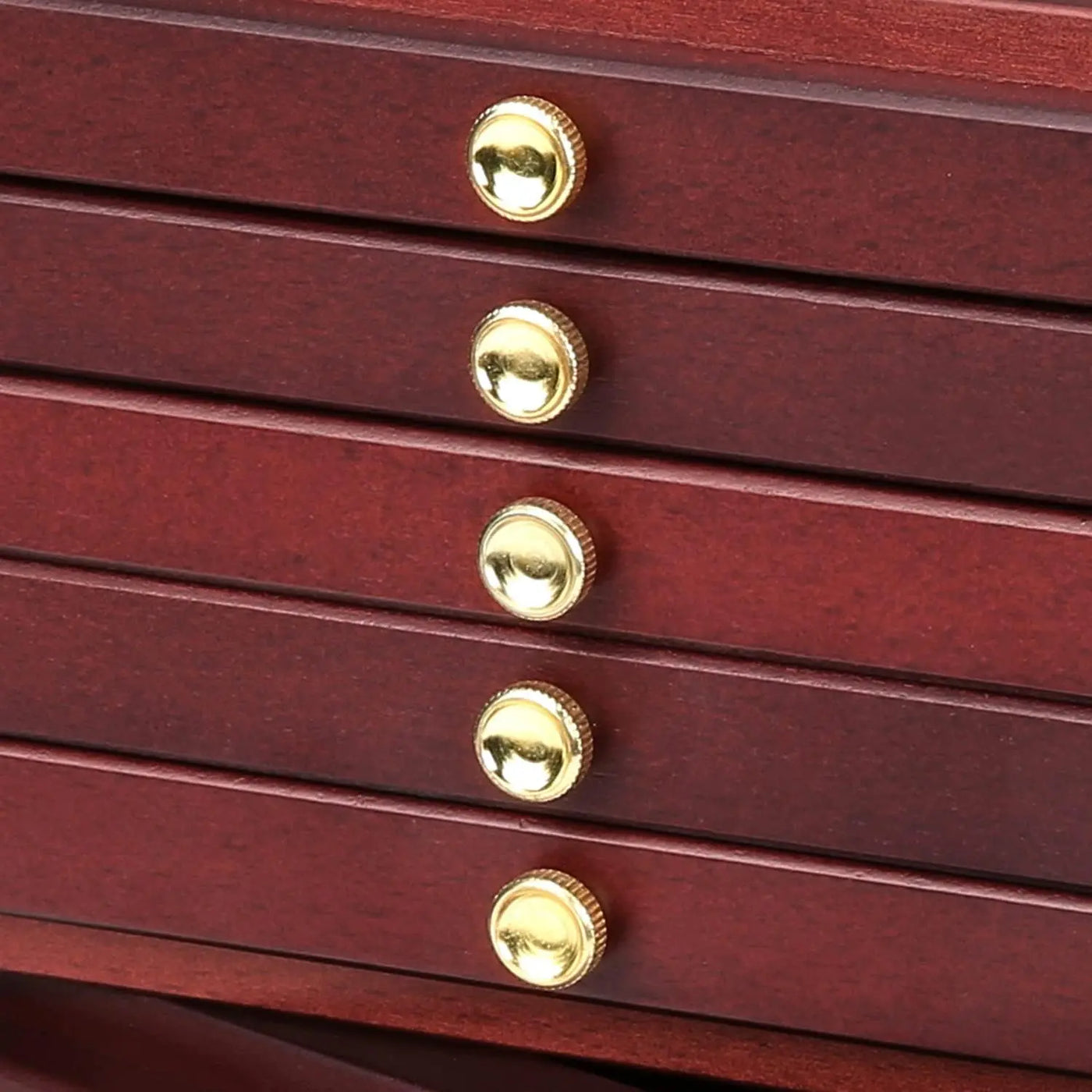 Falling In Art 4 Drawer Artist Supply Storage Box, Wooden