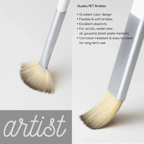 MEEDEN Acrylic Paint Brush Set of 15 Pcs - MEEDEN ARTBrushes