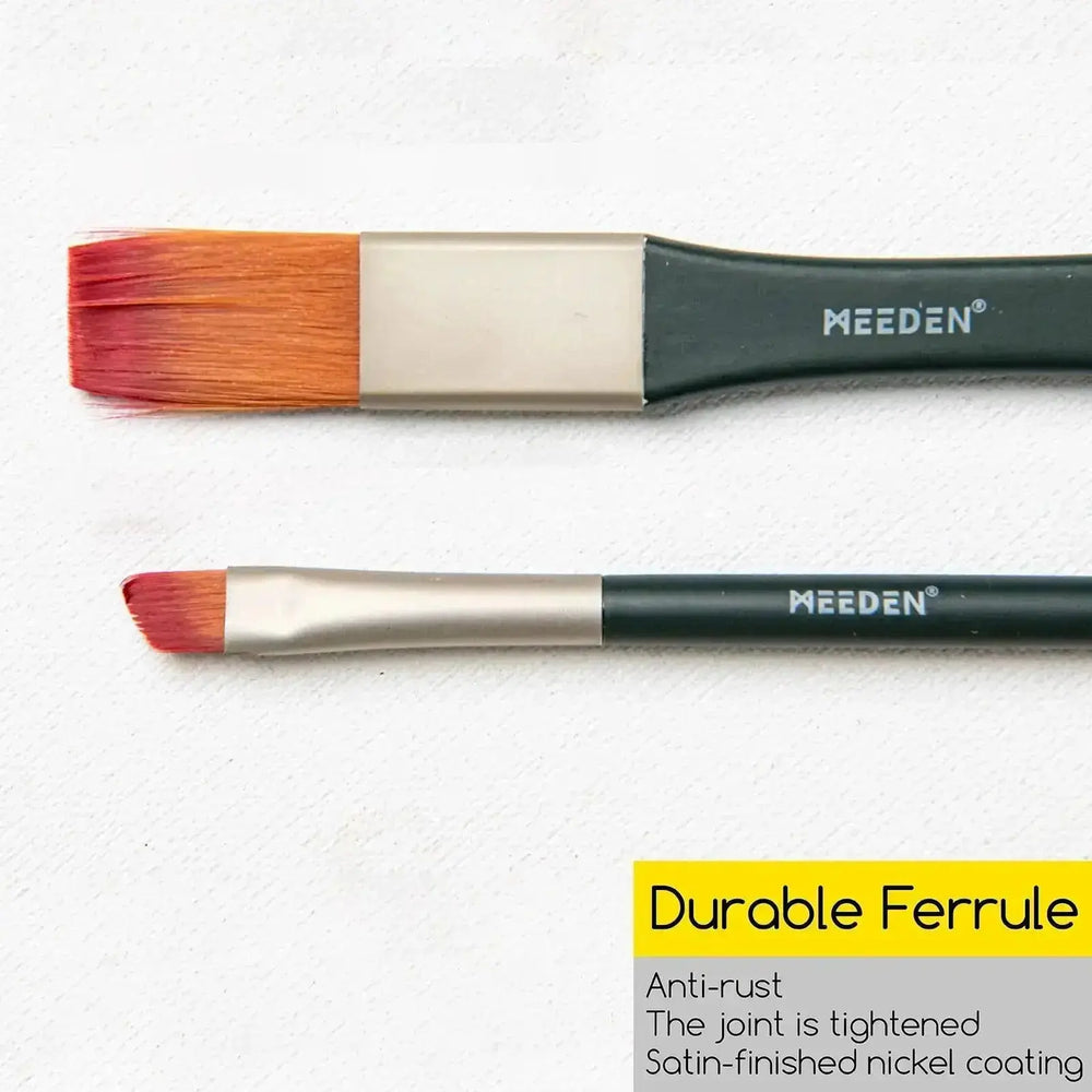 ozArt Supplies Set Pennelli Pittura Acquerello - 15 Pennelli per