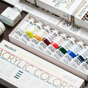 MEEDEN Acrylic Paint Set for Artist, 9x2 oz, 60 ml - MEEDEN ARTPaint