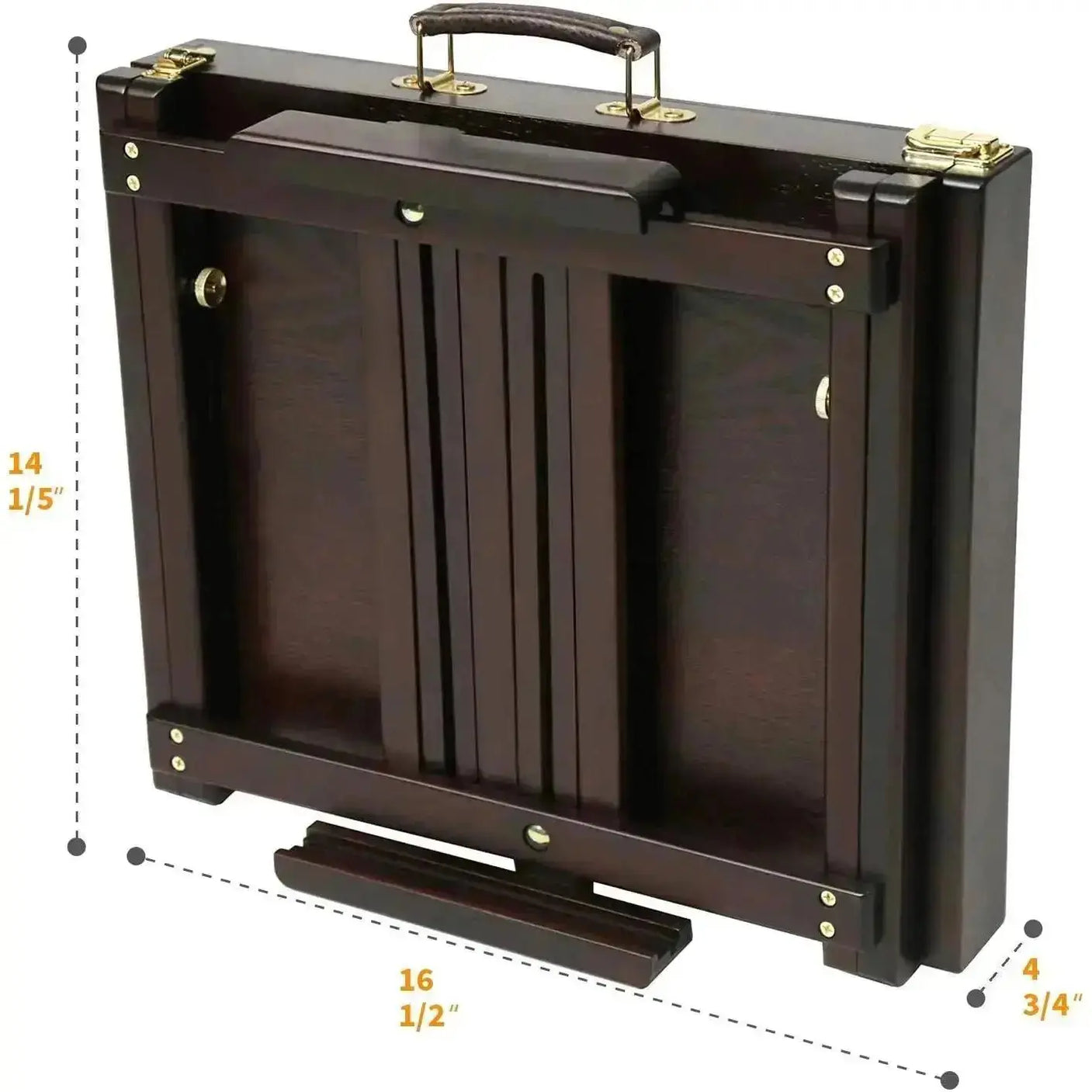 MEEDEN Studio Sketchbox Table Easel with Metal Padded Tray - Adjustable Solid Beechwood Tabletop Easel Ideal for Studio or Plein Air - Holds canvases MEEDEN Studio Sketchbox Table Easel with Metal Padded Tray - Adjustable Solid Beechwood Tabletop Easel Ideal for Studio or Plein Air - Holds canvases