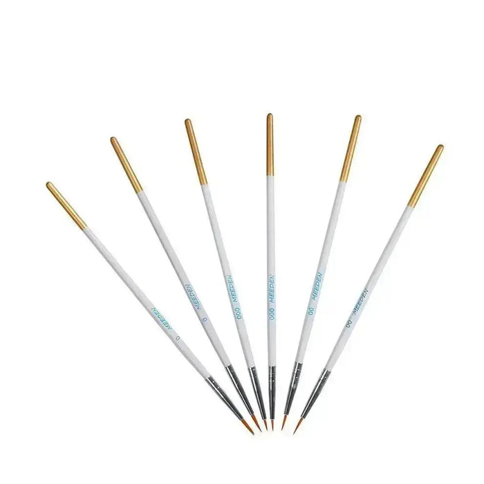 MEEDEN Detail Paint Brush Set - 6 Miniature Art Brushes - MEEDEN ARTBrushes