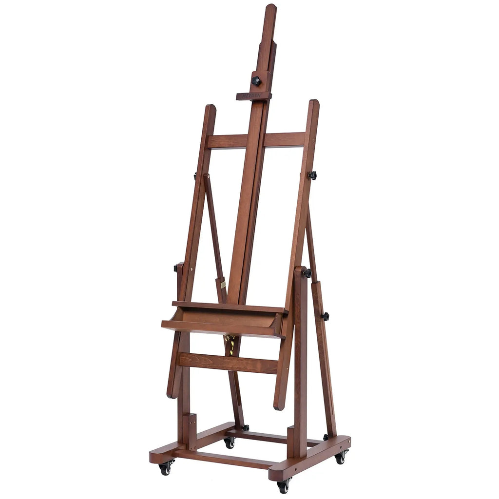 MEEDEN Solid Beechwood H-Frame Studio Art Easel