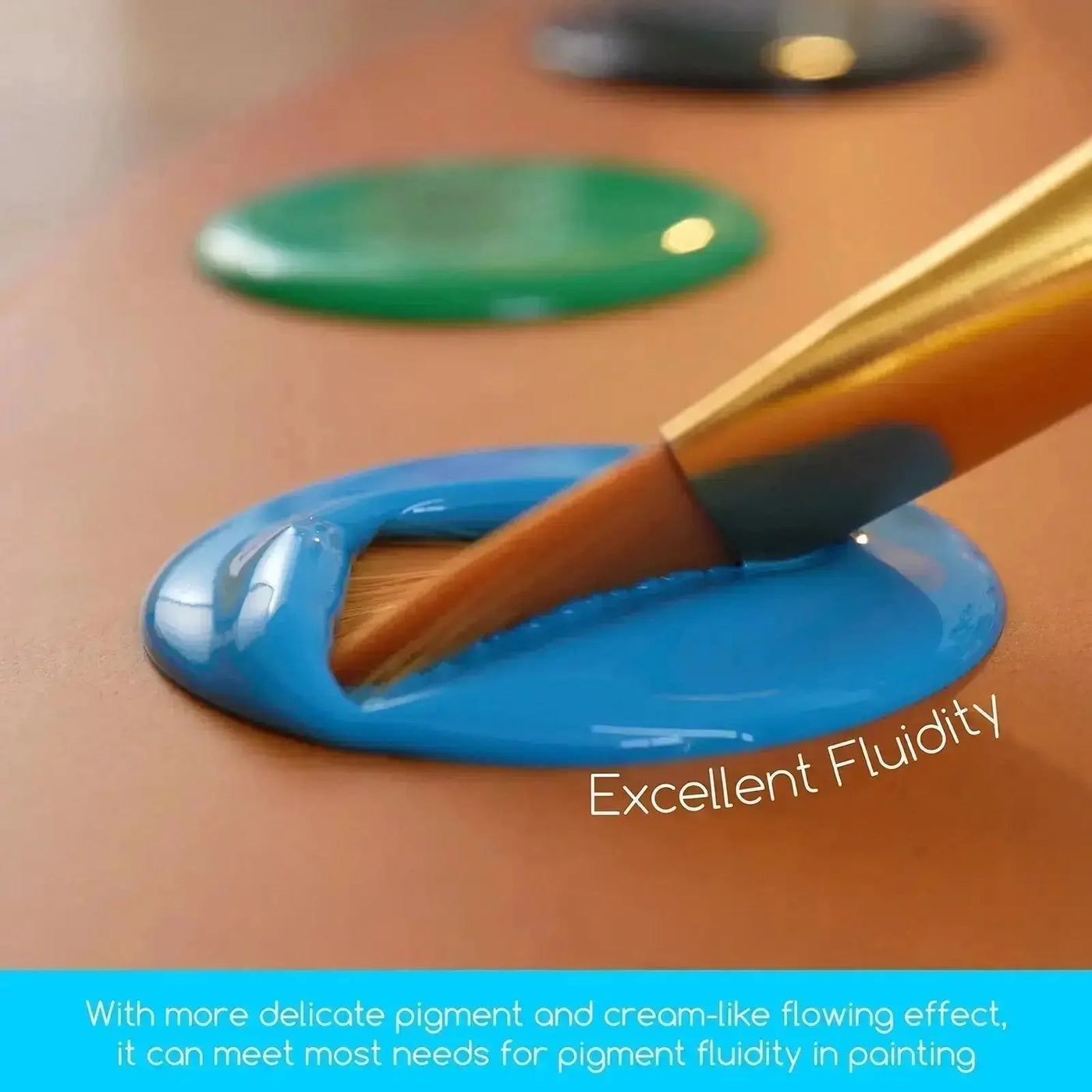 MEEDEN Fluid Acrylic Paint Set, 24x2 oz/60 ml MEEDEN ART