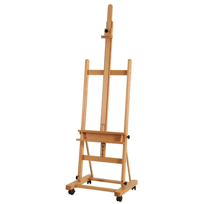 MEEDEN H-Frame Solid Beech Wood Easel-W02D - MEEDEN ARTEasel