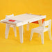 MEEDEN Kids Art Table, Solid Birch Wood Kids Table & Chair Set with Paper Roll - MEEDEN ARTKids Art