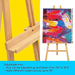 MEEDEN Large Adjustable Artist Wooden Easel, 59" Height-W08/ES-6033 - MEEDEN ARTEasel