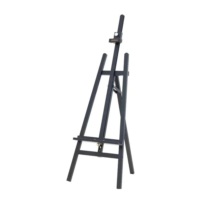 MEEDEN Pinewood A-Frame Floor Easel Black Color-W01D - MEEDEN ARTEasel