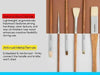 MEEDEN Professional 10 Pcs Oil Paint Brush Set - MEEDEN ARTBrushes