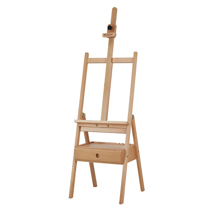 MEEDEN Studio H-Frame Floor Easel with Storage Drawer-HJ-1A MEEDEN