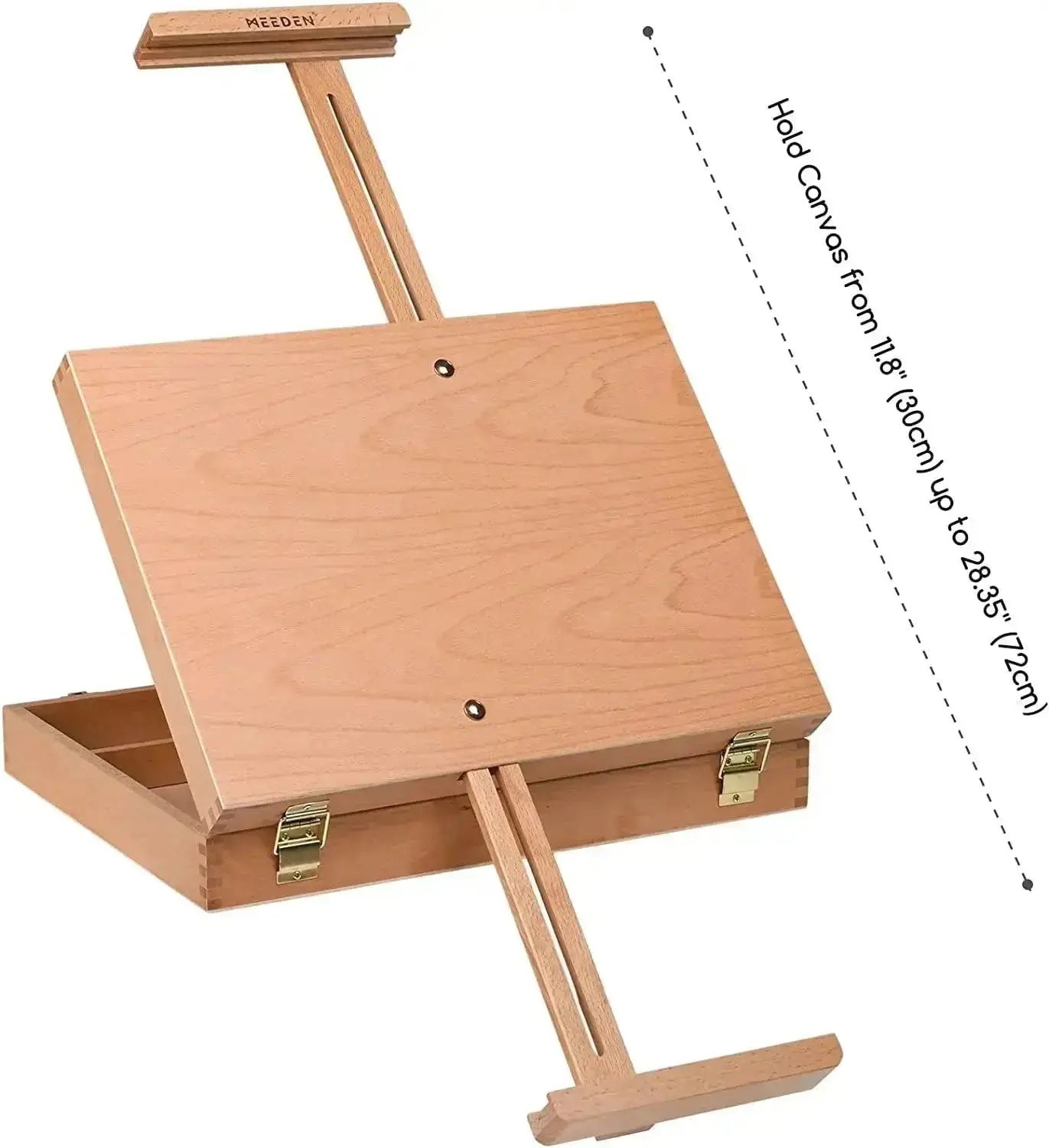 MEEDEN Tabletop Easel Sketch Box Made of Solid Beech Wood-HBX-6 - MEEDEN ARTEasel