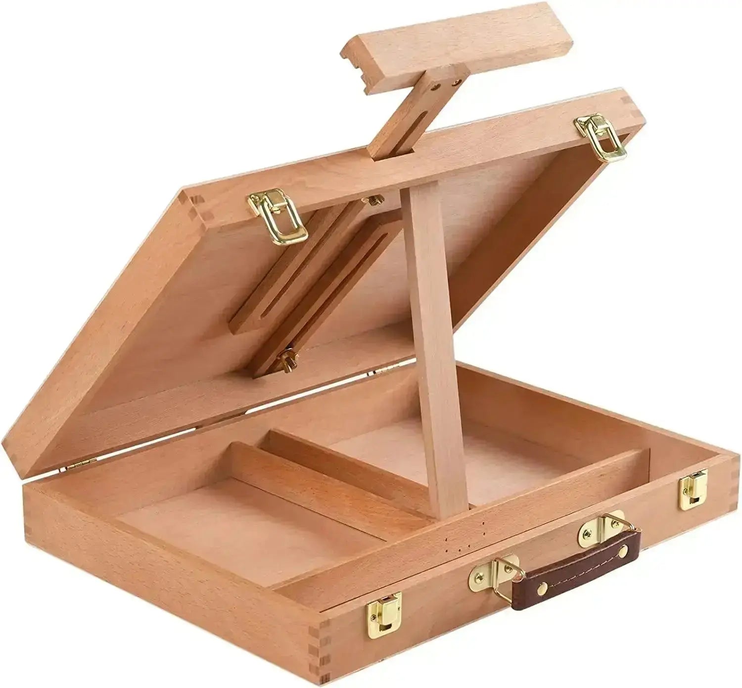 MEEDEN Tabletop Easel Sketch Box Made of Solid Beech Wood-HBX-6 - MEEDEN ARTEasel