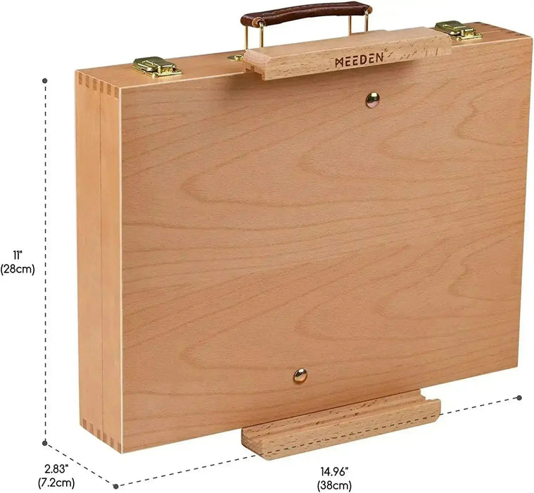 MEEDEN Tabletop Easel Sketch Box Made of Solid Beech Wood-HBX-6 - MEEDEN ARTEasel