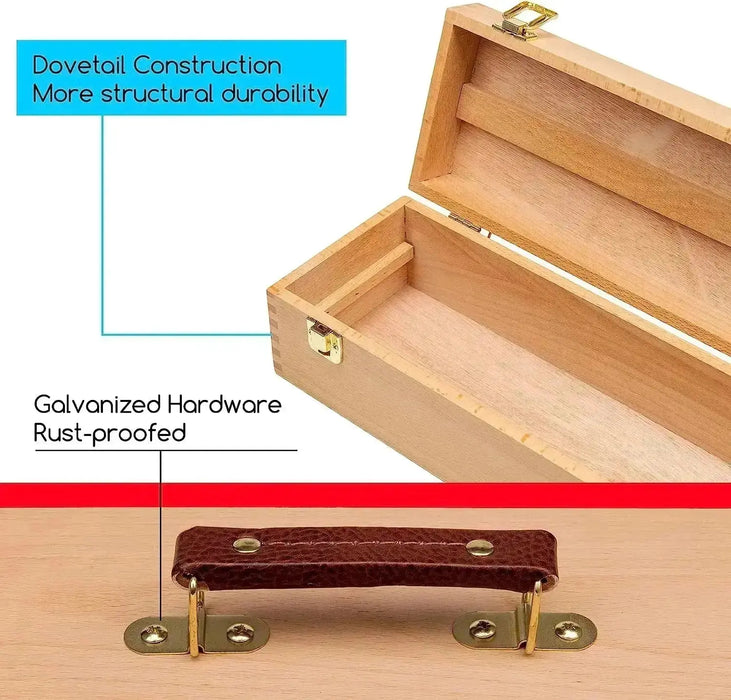 Medium Multi-Function Storage Box with Lift Out Trays - MEEDEN ARTStorage Box