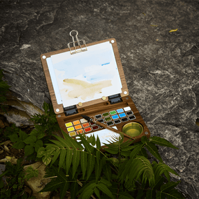 MEEDEN Premium Artist-Grade Watercolor Set - Luxury 27 Color Collection with Black Walnut Case