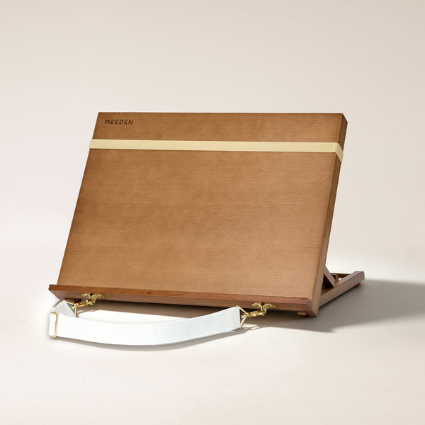 MEEDEN Portable & Adjustable Wood Sketching Board-HJ-A3 - Walnut