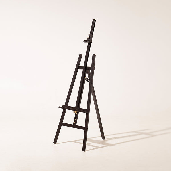 MEEDEN Pinewood A-Frame Painting Easel Stand- Black - W01D