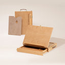 MEEDEN Tabletop Easel with Storage Drawer & Palette-XHC-1A - Natural