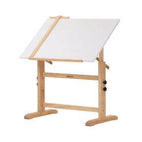 MEEDEN Wooden Vintage Drafting Table White Board-XSZ-5