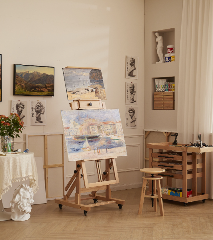 MEEDEN Deluxe Multi-Function Heavy Duty Large Artist Easel-DHJ-3 $299.95 USD $399.95 USD
