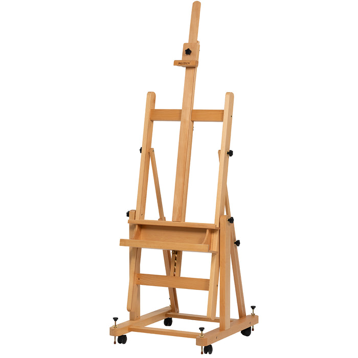 MEEDEN Heavy-Duty Tafelblad Studio H-Frame Houten Ezel MEEDEN Heavy-Duty Tafelblad Studio H-Frame Houten Ezel