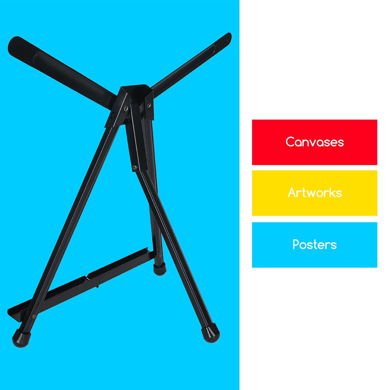 MEEDEN Aluminum Tripod Tabletop Easel-4 Pieces