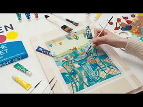 MEEDEN Gouache Paint Set, 24 Tubes, 12 ml / 0.4oz