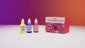 Airbrush Paint Colors Set (30 ml/3 oz) - MEEDEN ART