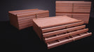 MEEDEN Multi-Drawer Artist Supply Storage Box - Large Capacity Multi-Function Beech-Wood Pencil Box - MEEDEN ART