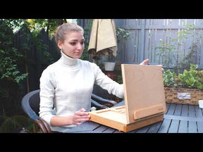 MEEDEN Tabletop Easel with Storage Drawer & Palette-XHC-1A